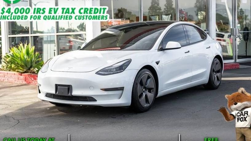 TESLA MODEL 3 2021 5YJ3E1EAXMF929853 image